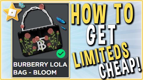 burberry lola bag roblox.